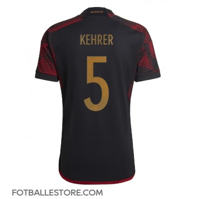 Tyskland Thilo Kehrer #5 Bortedrakt VM 2022 Kortermet